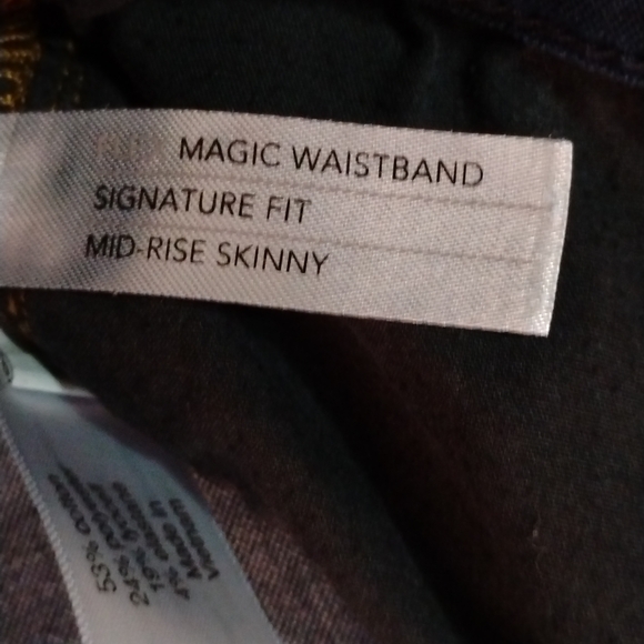 Lane Bryant Blue Skinny Jeans Modern Stretch Size 22 - Picture 4 of 11